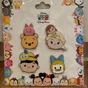 Set of 4 “Tsum Tsum” Disney Parks Pins